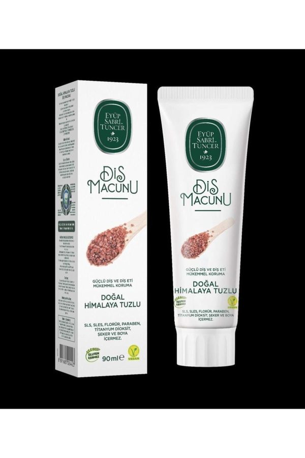 خمیر دندان اورجینال برند Eyup sabri tuncer مدل Natural Toothpaste 90 ml Himalaya کد 662669418