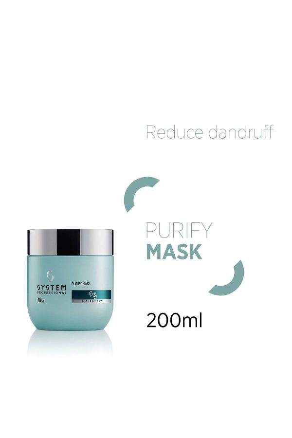 ماسک مو اورجینال برند Wella professionals مدل System Professional Purify Yatıştırıcı Maske کد 840124374
