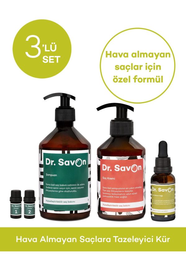 ست مراقبت از مو اورجینال برند Dr savon کد 111542569