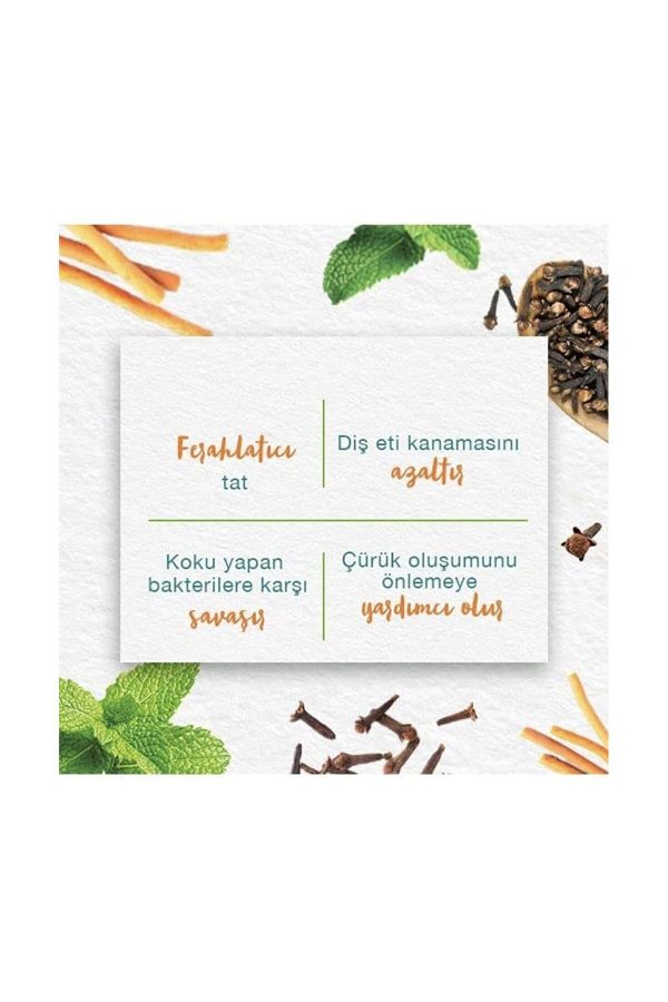 خمیر دندان اورجینال برند Himalaya مدل Fresh Bitkisel Diş Macunu 75ml کد 737892723 - Image 4