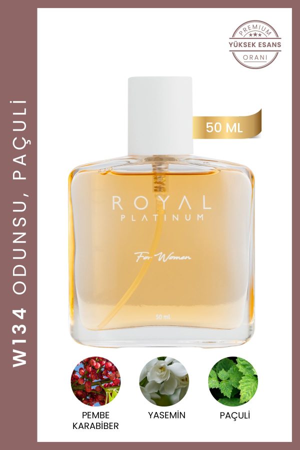 ادکلن اورجینال برند Royal platinum مدل W134 کد 98606862