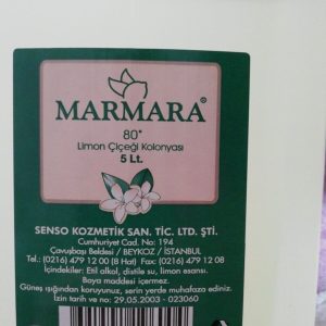 ادکلن اورجینال برند Marmara kolonya کد 48221116