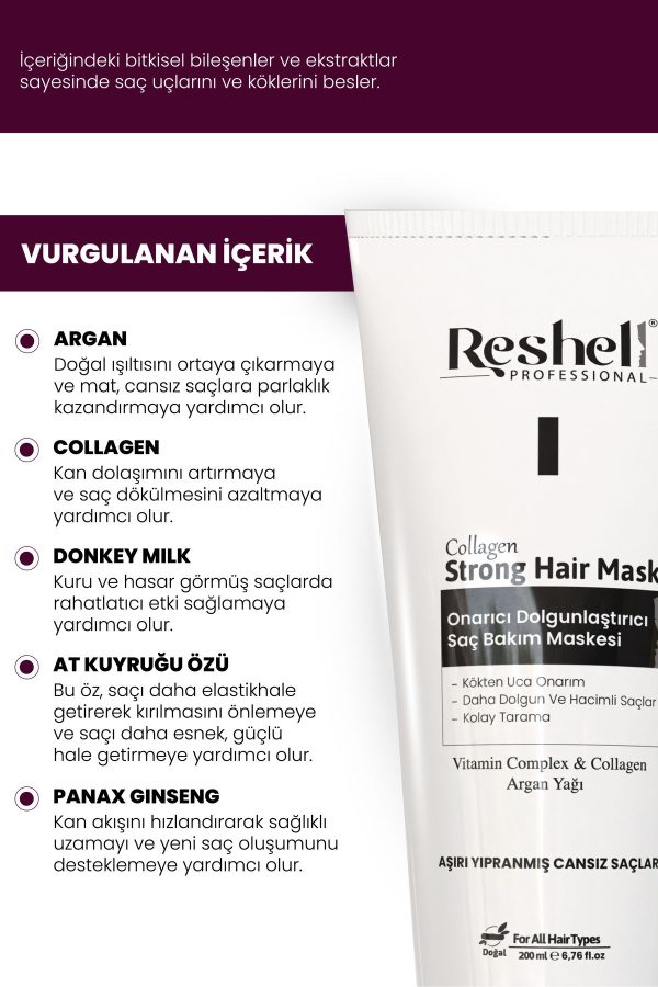 ماسک مو اورجینال برند Reshell کد 103859624 - Image 3