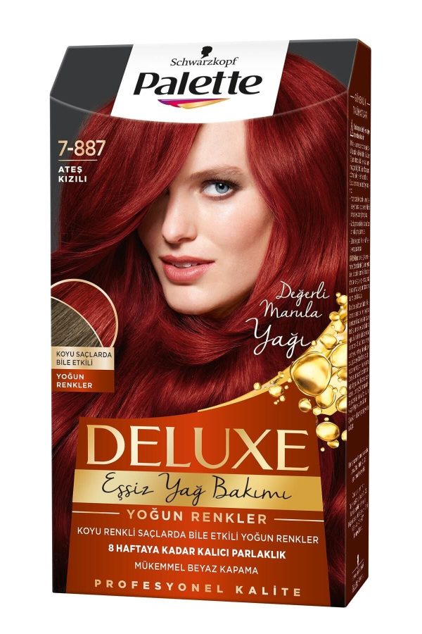 رنگ مو اورجینال برند Palette مدل Deluxe Saç Boya 7-887 کد 95476368