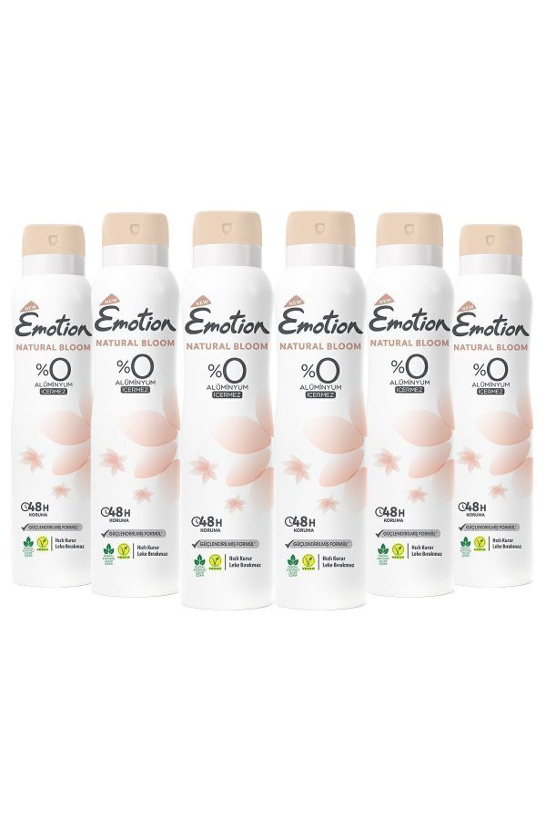 دئودورانت اورجینال برند Emotion مدل Natural Bloom Deodorant 6x150ml کد 95752328