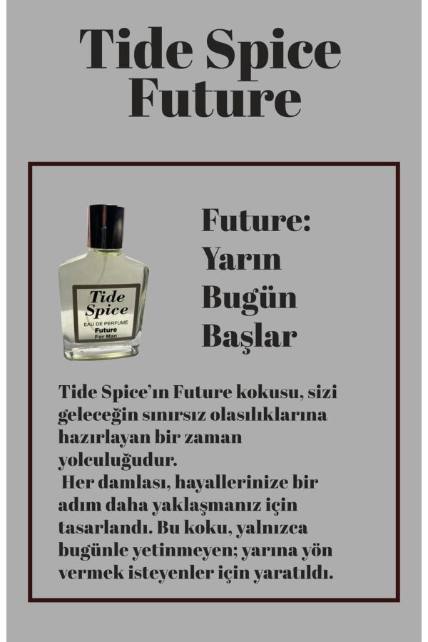 ادکلن اورجینال برند Tide spice مدل Parfüm Erkek 100 ml Edp کد 876849185 - Image 2