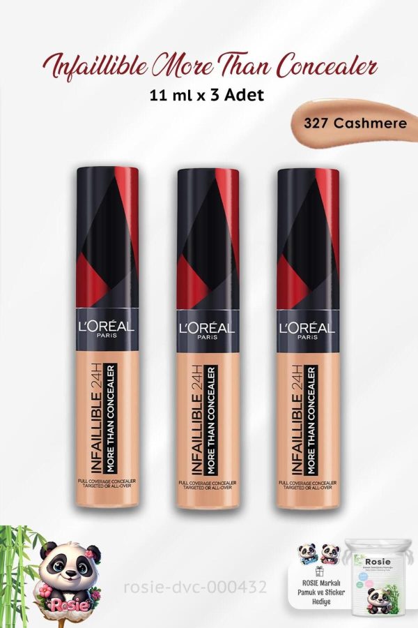 کانسیلر اورجینال برند L oreal paris مدل Infaillible More Than Concealer کد 833114884