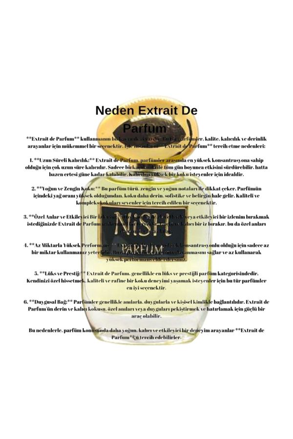 ادکلن اورجینال برند Nish parfum extrait de parfum کد 851455338 - Image 8