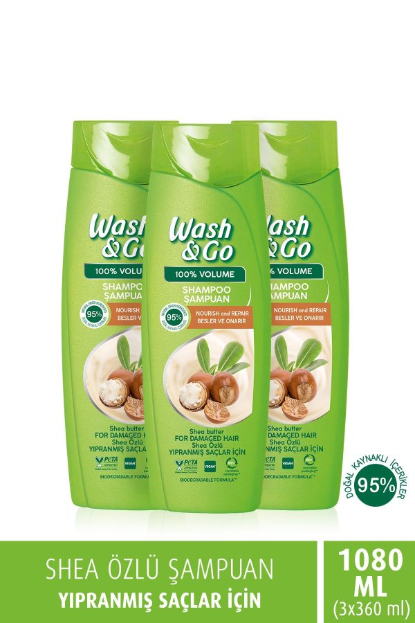 شامپو اورجینال برند Wash go کد 843447225