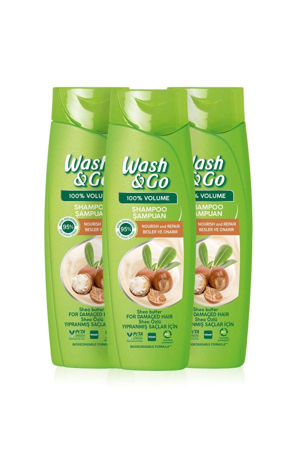 شامپو اورجینال برند Wash go کد 843447225 - Image 2