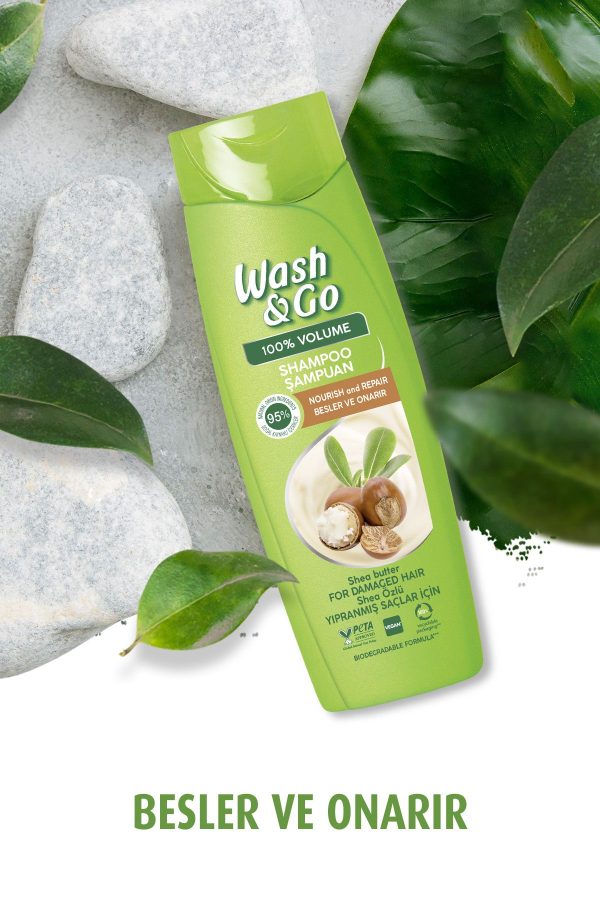 شامپو اورجینال برند Wash go کد 843447225 - Image 5