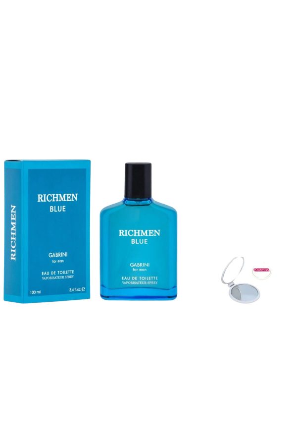 ادکلن اورجینال برند Gabrini مدل Richmen Blue Edt 100 ml کد 843461100 - Image 3