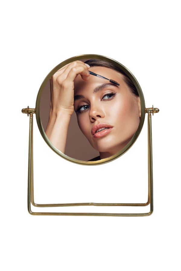 کیت آرایش اورجینال برند Mifabrica مدل Metal Gold Makyaj Aynası کد 806435933 - Image 3
