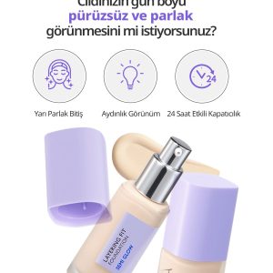 کرم فاندیشن اورجینال برند Missha مدل Layering Fit Foundation Semi Glow کد 871315209