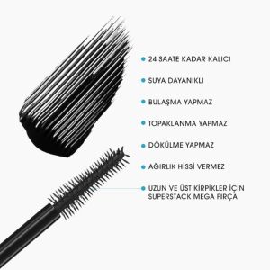 ریمل اورجینال برند Mac مدل STACK WATERPROOF کد 826493884
