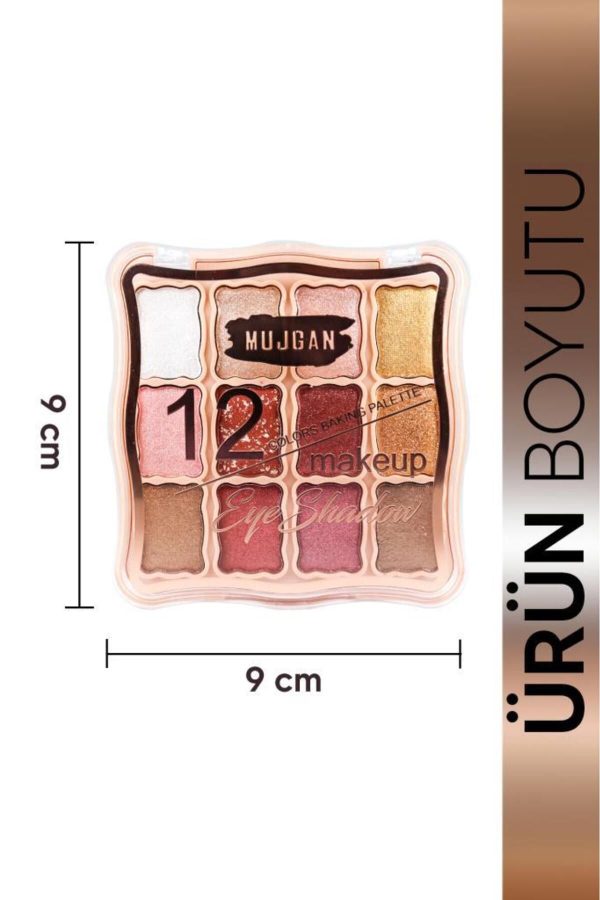 سایه چشم اورجینال برند Mujgan کد 764826117 - Image 3