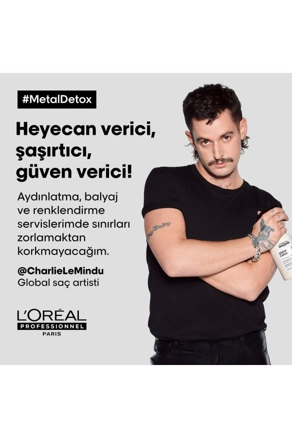 شامپو اورجینال برند L oreal professionnel مدل Metal Karşıtı Arındırıcı Şampuan 500ml کد 831197459 - Image 6